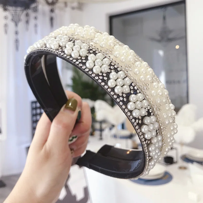 Pearl Flower Hairbands Korean Thin Edges Toothed Non-slip Hair Hoop Headband Girls Hair Accessories Fashion Hair Bands for Women
Pearl Flower Hairbands Korean Thin Edges Toothed Non-slip Hair Hoop Headband Girls Hair Accessories Fashion Hair Bands for Women