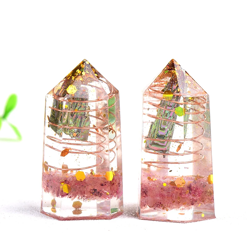 Natural Metal Mineral Specimen Orgonite Silicone Mould DIY Resin Decor Craft Jewelry Making Mold Reiki Point Chakra Multiplier
Natural Metal Mineral Specimen Orgonite Silicone Mould DIY Resin Decor Craft Jewelry Making Mold Reiki Point Chakra Multiplier