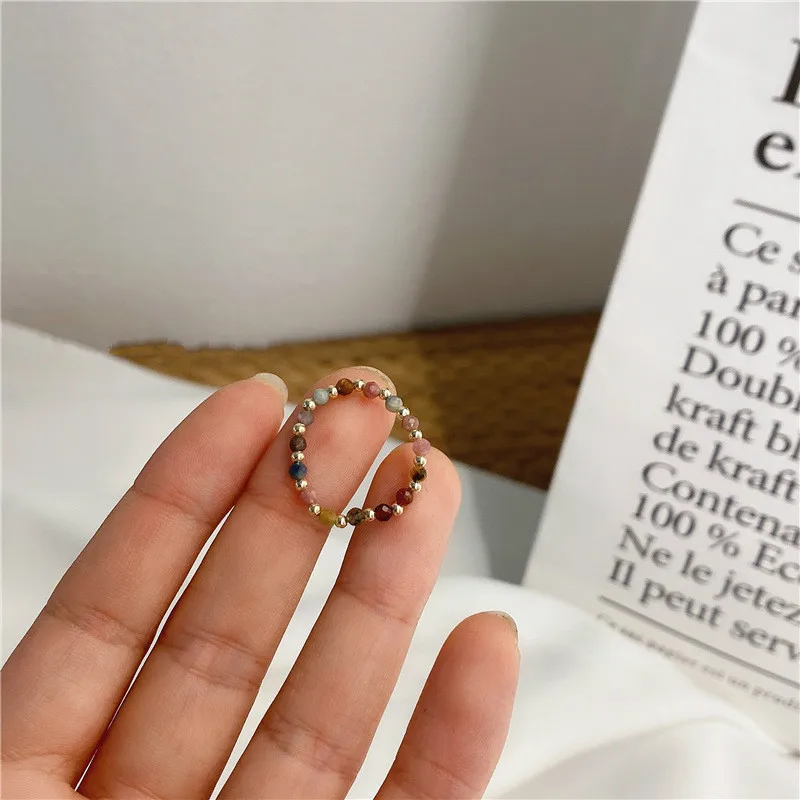 Fashion Crystal Beaded Rings Cute Minimalist Coloful Beads Geometric Stacked Fine Rings for Women Party Gift Jewelry
Fashion Crystal Beaded Rings Cute Minimalist Coloful Beads Geometric Stacked Fine Rings for Women Party Gift Jewelry