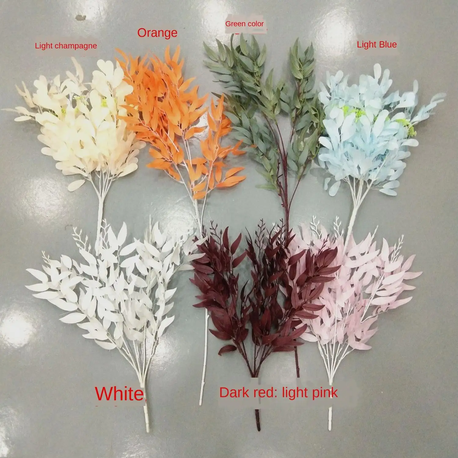 Artificial Willow High Branch Willow Leaf Artificial Jujube Leaf Wedding Leaf Material Venue Road Decoration
Artificial Willow High Branch Willow Leaf Artificial Jujube Leaf Wedding Leaf Material Venue Road Decoration