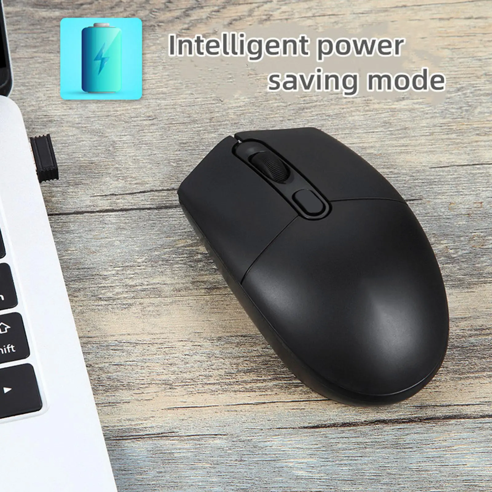 2.4GHz Universal Portable Wireless Mute Mouse Office Desktop Computer Supplies
2.4GHz Universal Portable Wireless Mute Mouse Office Desktop Computer Supplies