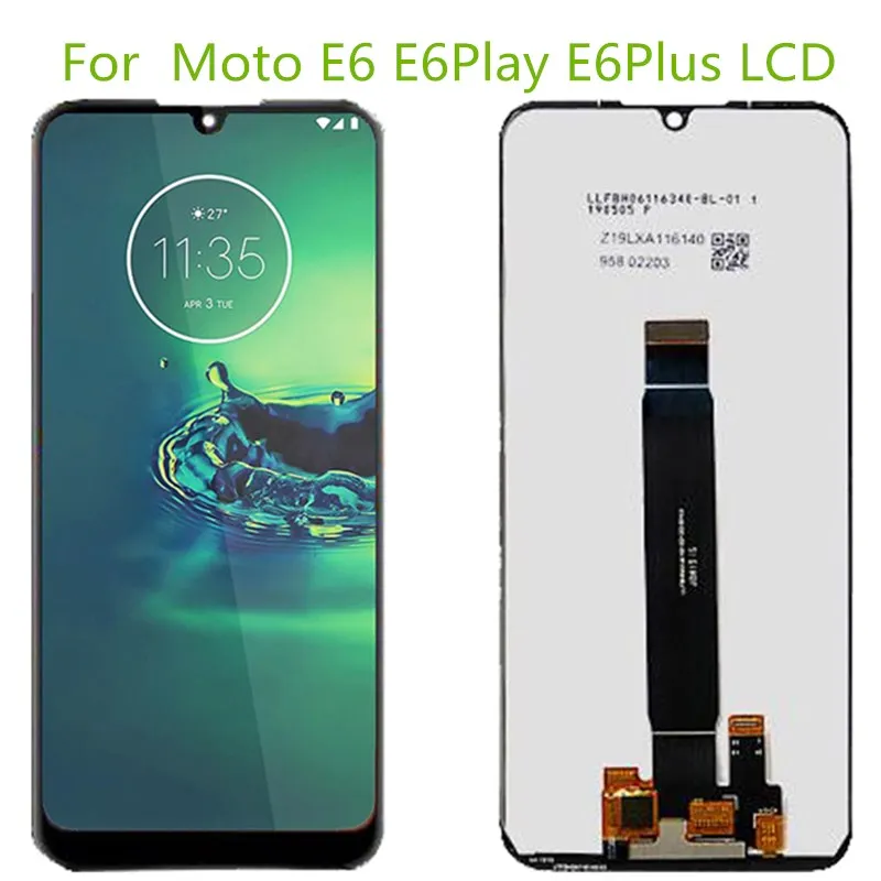ЖК-экран для Moto E6 E6Play E6Plus, ЖК-дисплей с сенсорным экраном в сборе для Moto E6 E6Play E6 Plus, ЖК-дисплей
ЖК-экран для Moto E6 E6Play E6Plus, ЖК-дисплей с сенсорным экраном в сборе для Moto E6 E6Play E6 Plus, ЖК-дисплей