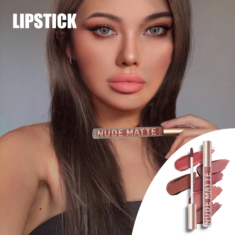 2021 8 Color Matte Lipstick Set Velvet Lip Glaze Color Charm Lasting Non-fading Lip Makeup FRE-Drop
2021 8 Color Matte Lipstick Set Velvet Lip Glaze Color Charm Lasting Non-fading Lip Makeup FRE-Drop