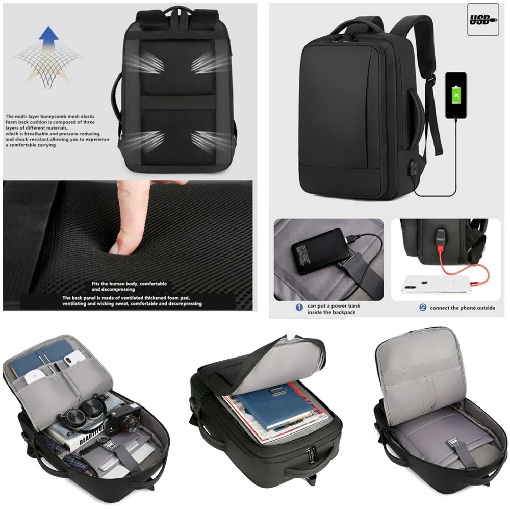 Celinv Koilm Anti Theft Backpack USB External Charge 15.6 Inch Laptop Backpack Men Waterproof School Backpack bags for Teenager
Celinv Koilm Anti Theft Backpack USB External Charge 15.6 Inch Laptop Backpack Men Waterproof School Backpack bags for Teenager