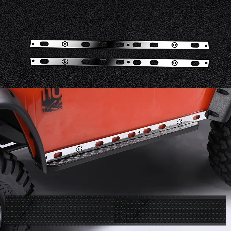 Stainless Steel Side Skirt Scratchproof Decorative plates for 1/10 RC Crawler Car Trax For TRX4 T4 For TRX-4 Defender 82056-4
Stainless Steel Side Skirt Scratchproof Decorative plates for 1/10 RC Crawler Car Trax For TRX4 T4 For TRX-4 Defender 82056-4
