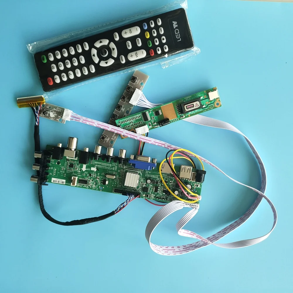 Kit For LQ170M1LW2A/LQ170M1LW2AB Panel Controller board 1920X1200 30pin Digital HDMI TV VGA USB AV remote DVB-T 1 CCFL LCD 17"
Kit For LQ170M1LW2A/LQ170M1LW2AB Panel Controller board 1920X1200 30pin Digital HDMI TV VGA USB AV remote DVB-T 1 CCFL LCD 17"