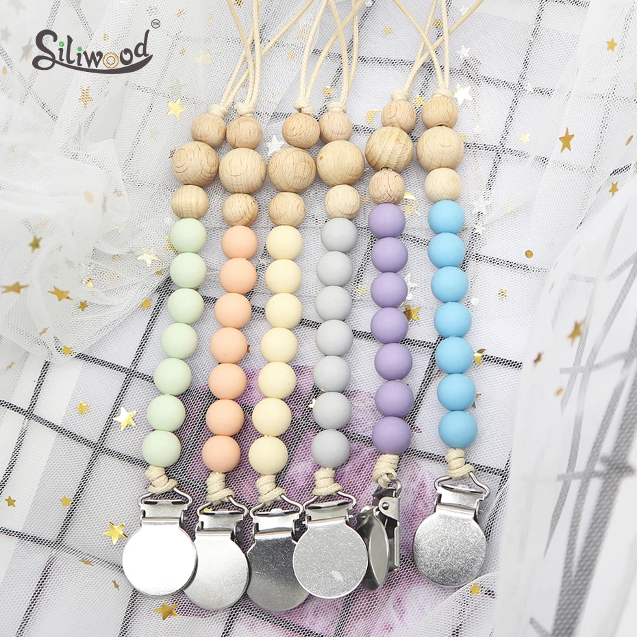Pacifier Clips Chain Baby Silicone Teething Beads Pacifier Holder Soother Dummy Clip Teether Toys Baby Birthday Shower Gift
Pacifier Clips Chain Baby Silicone Teething Beads Pacifier Holder Soother Dummy Clip Teether Toys Baby Birthday Shower Gift