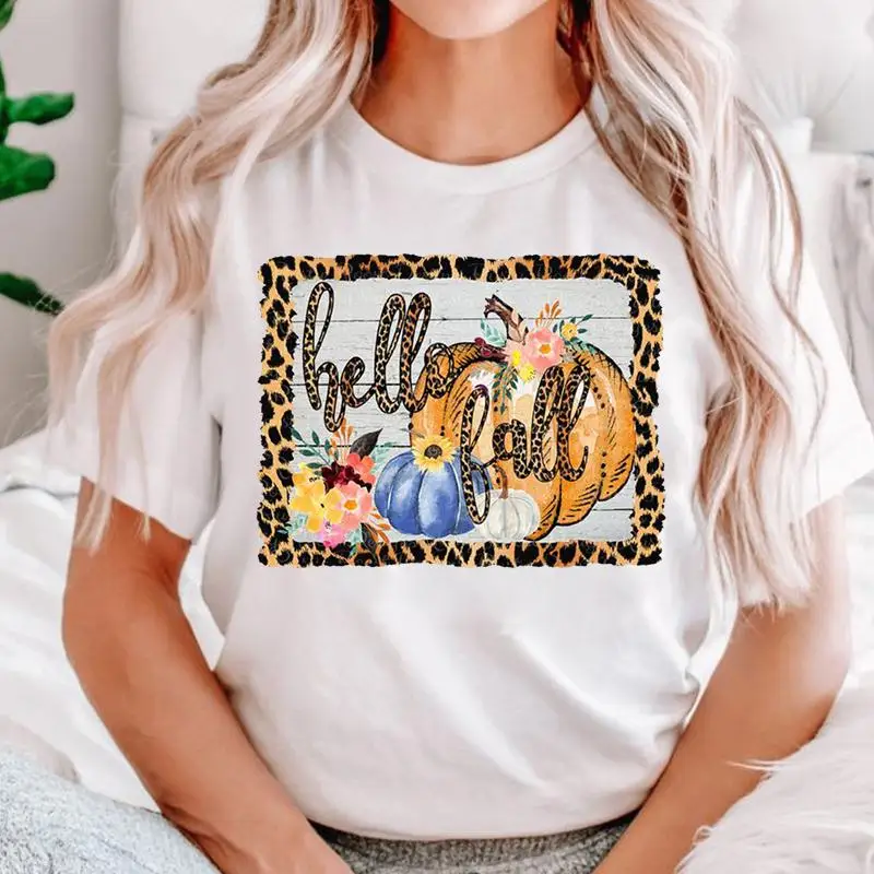 Thanksgiving Cat Pumpkin New Style Women Halloween Fall Autumn T Top Print Cartoon Shirt Female Graphic Fashion Tee T-Shirts
Thanksgiving Cat Pumpkin New Style Women Halloween Fall Autumn T Top Print Cartoon Shirt Female Graphic Fashion Tee T-Shirts