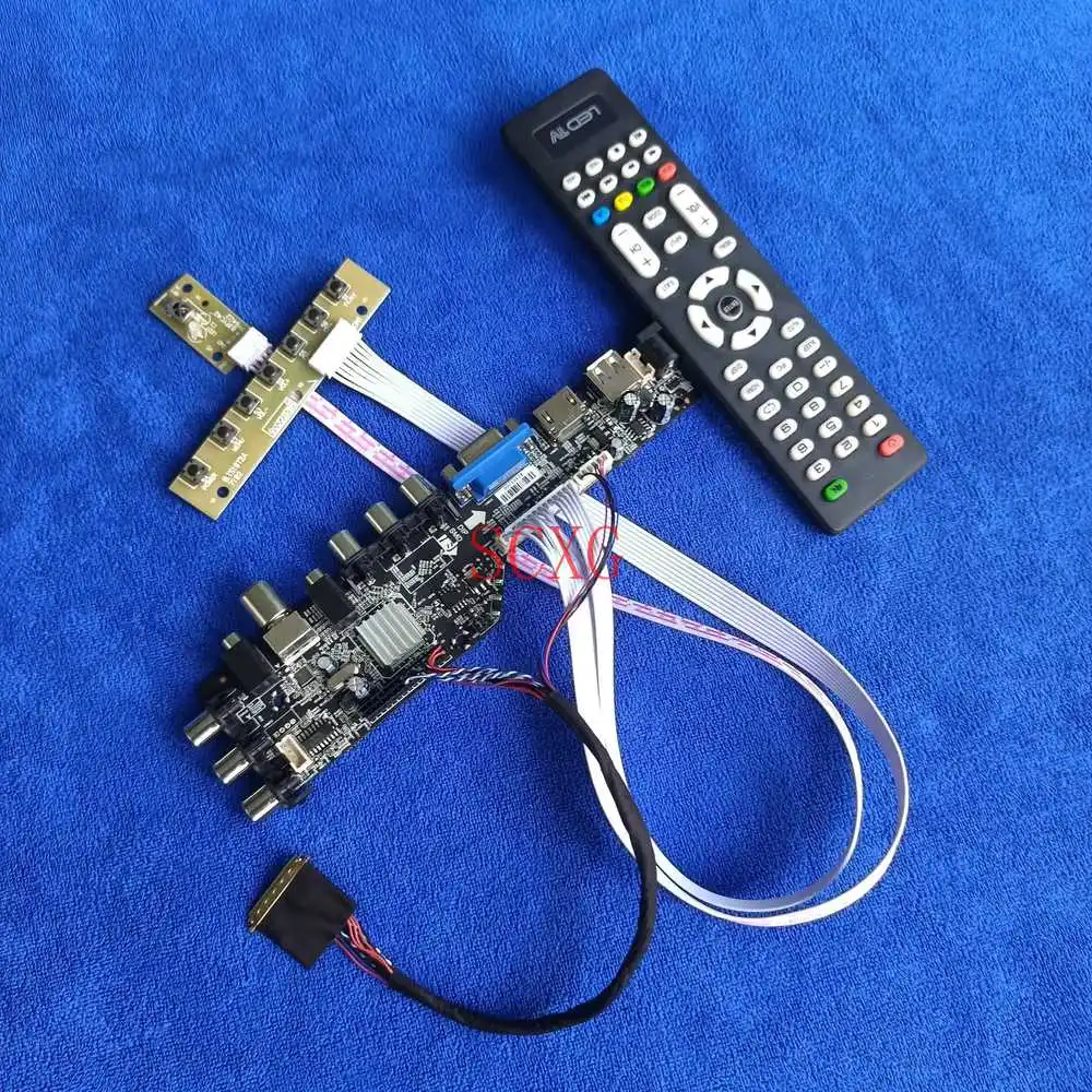 For B140RW01/B140RW02/B140RW03 Kit LED LCD Matrix drive board 1600*900 LVDS 40 Pin Signal digital VGA USB AV DVB HDMI-compatible
For B140RW01/B140RW02/B140RW03 Kit LED LCD Matrix drive board 1600*900 LVDS 40 Pin Signal digital VGA USB AV DVB HDMI-compatible