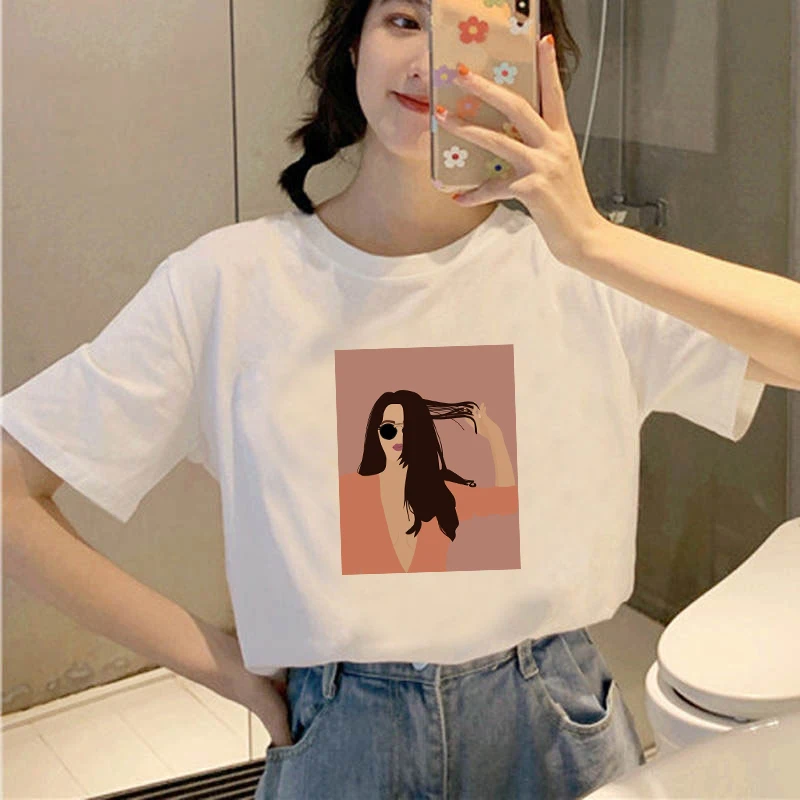 Sexy Girls T Shirt Summer Short Sleeve Fashion Female Top Tees Aesthetic Women T Shirt Ladies Oversized Harajuku Streetwear
Sexy Girls T Shirt Summer Short Sleeve Fashion Female Top Tees Aesthetic Women T Shirt Ladies Oversized Harajuku Streetwear