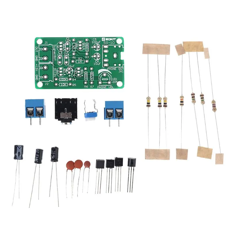 1Set White Noise Signal Generator DIY Electronic Kit 2-Channel Output for Test 
1Set White Noise Signal Generator DIY Electronic Kit 2-Channel Output for Test