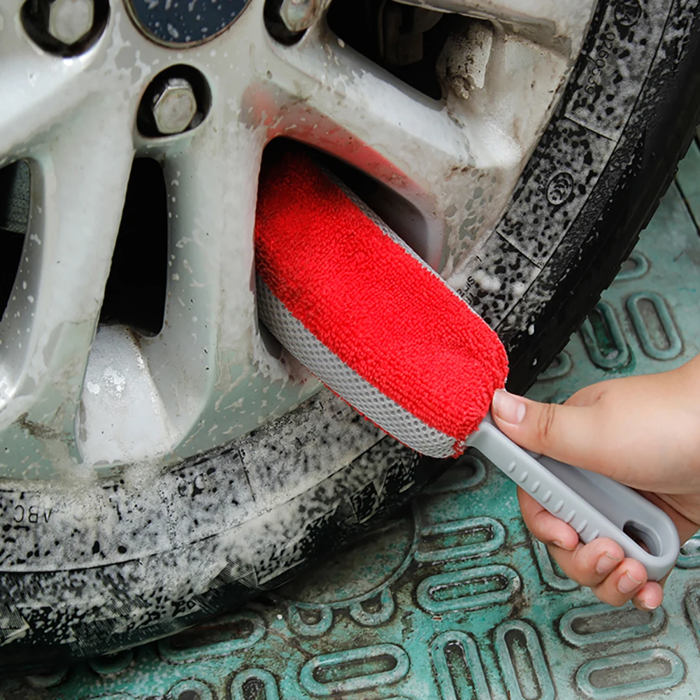 2Pcs Car Wash Brush Non-slip Handle Microfiber Sponge Tire Rim BrushCar Styling Accessories Car Detailing Brush Cleaning Tools
2Pcs Car Wash Brush Non-slip Handle Microfiber Sponge Tire Rim BrushCar Styling Accessories Car Detailing Brush Cleaning Tools