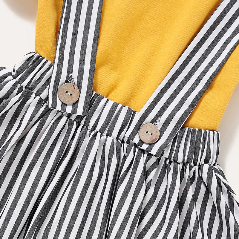 Baby Kids Girl's Dress Suits Backpack Striped Skirt T-shirt Two Piece Set Fashion Children Girl Striped Short Sleeve Summer
Baby Kids Girl's Dress Suits Backpack Striped Skirt T-shirt Two Piece Set Fashion Children Girl Striped Short Sleeve Summer
