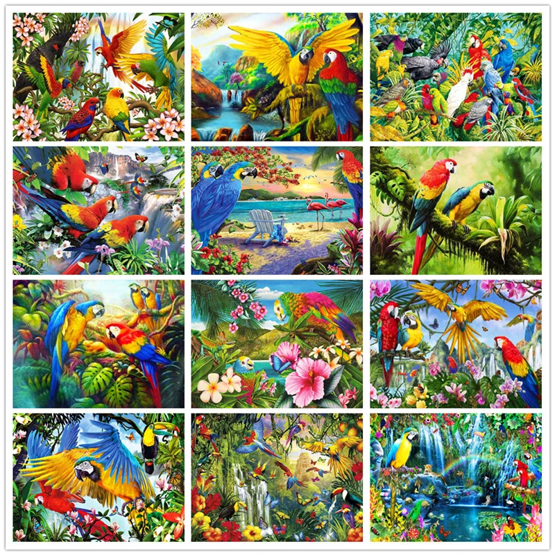 5D Diamond Painting Birds Landscape Full Square Round Drill Parrot Animals Diamond Embroidery Cross Stitch Diy Gift Home Decor
5D Diamond Painting Birds Landscape Full Square Round Drill Parrot Animals Diamond Embroidery Cross Stitch Diy Gift Home Decor