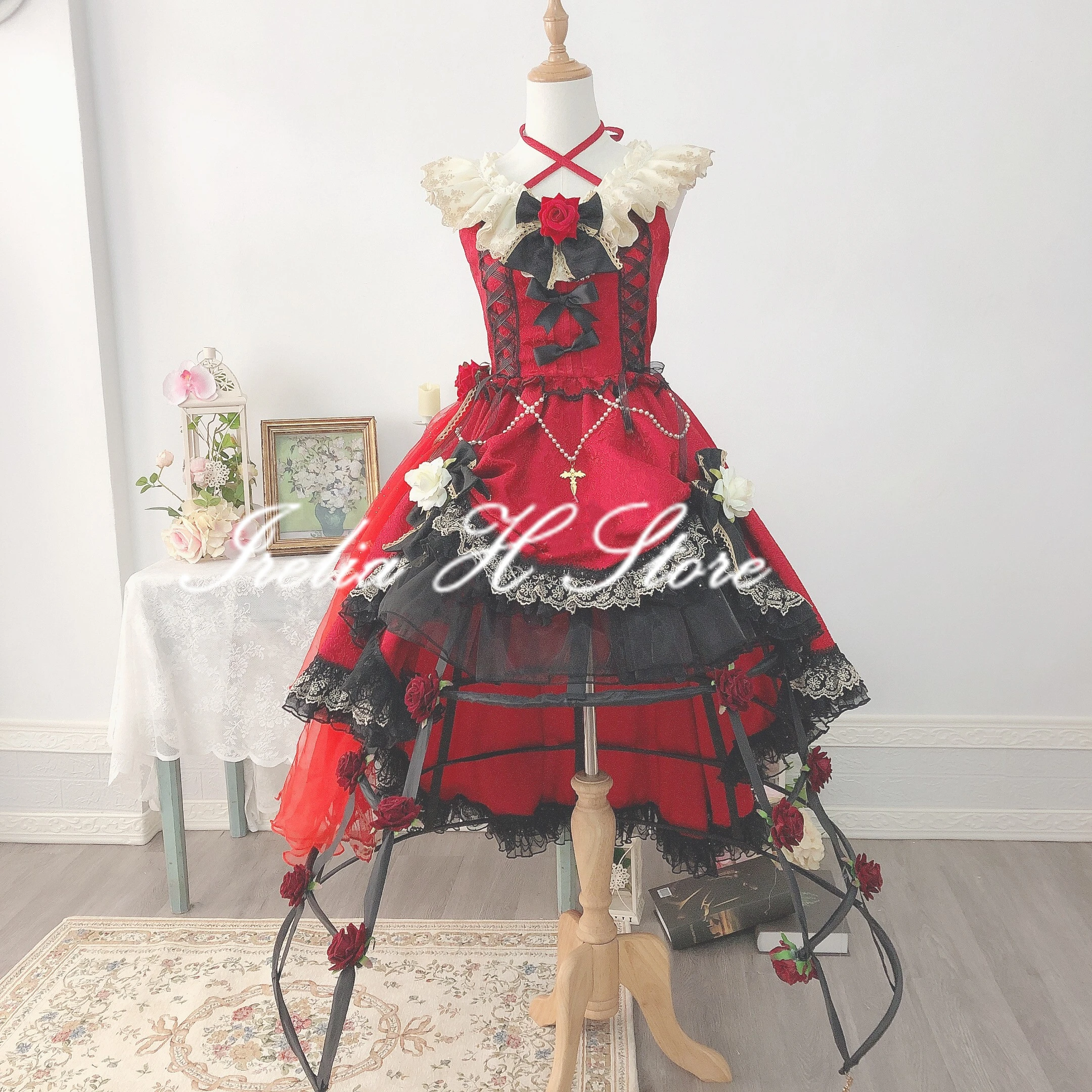 Irelia H Store Touhou Project Flandre Scarlet Cosplay Costume Dress Female Halloween Dress
Irelia H Store Touhou Project Flandre Scarlet Cosplay Costume Dress Female Halloween Dress