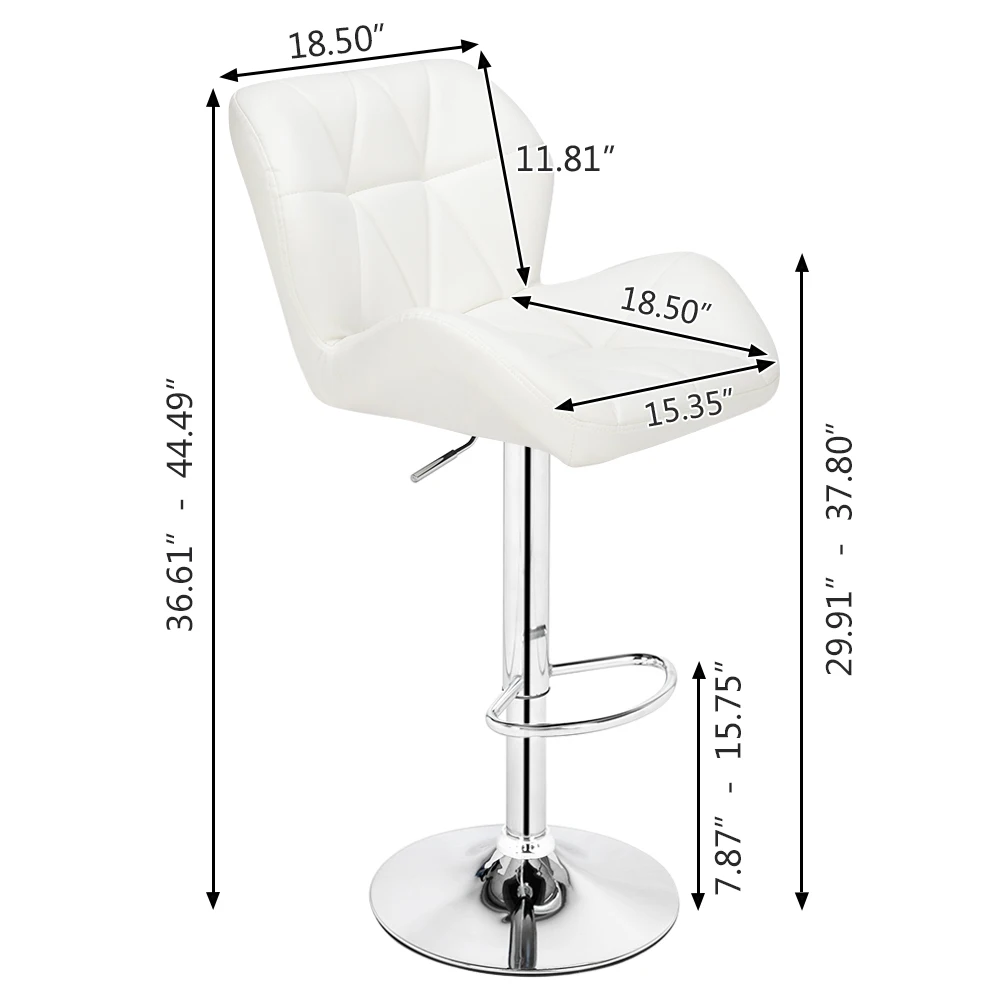 2pcs/set Oblique Checks Bar Stool Modern Bar Stools PU Leather Surface Bar Chairs Comfortable Seat for Restaurants Kitchens
2pcs/set Oblique Checks Bar Stool Modern Bar Stools PU Leather Surface Bar Chairs Comfortable Seat for Restaurants Kitchens