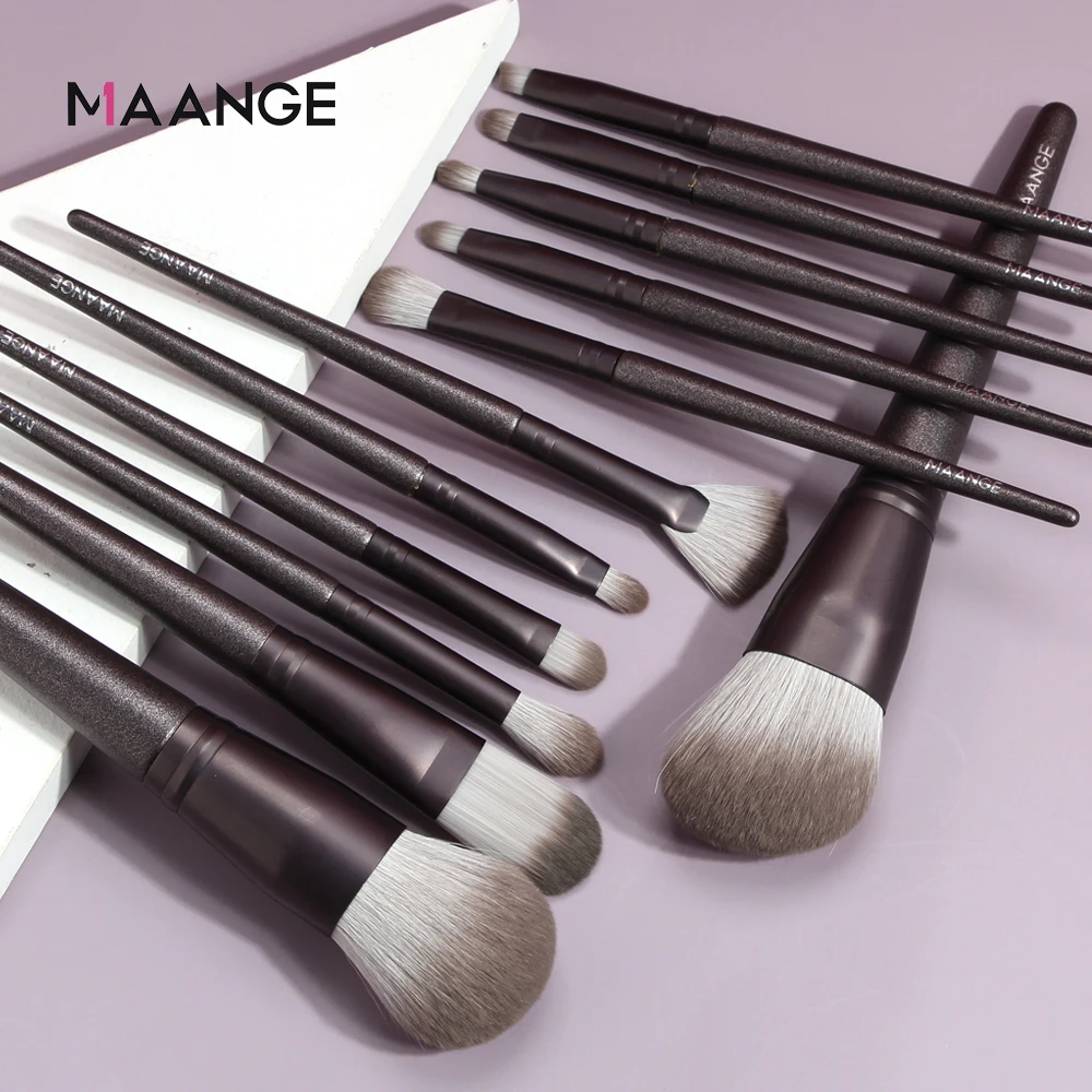 MAANGE 7/12/14Pc Makeup Brushes Set Cosmetic Foundation Powder Blush Eye Shadow Lip Make Up Brush Tool Kit Maquiagem with Holder
MAANGE 7/12/14Pc Makeup Brushes Set Cosmetic Foundation Powder Blush Eye Shadow Lip Make Up Brush Tool Kit Maquiagem with Holder