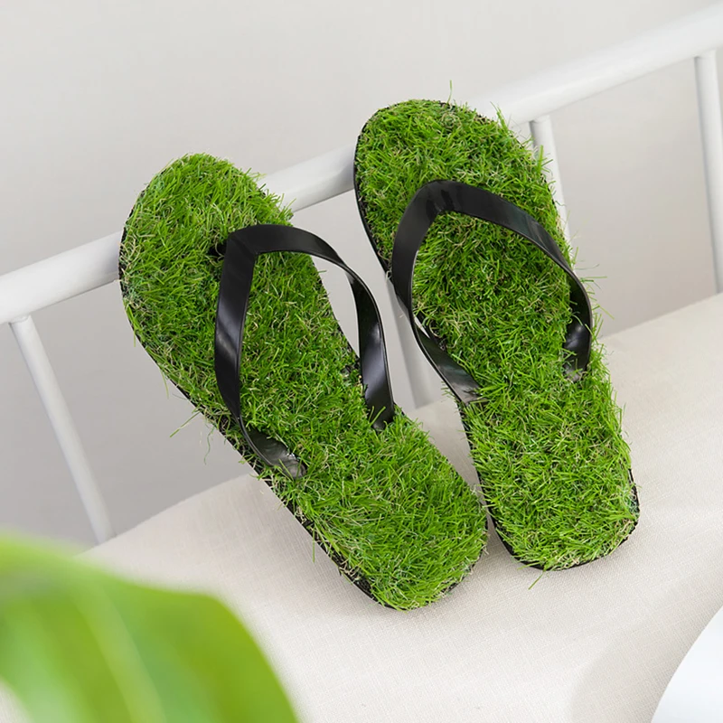 Men Lawn Flip-flops 2020 Summer Fashion Simulation Personality Grass Slippers Women Couple Models Outdoor Beach Men Shoes
Men Lawn Flip-flops 2020 Summer Fashion Simulation Personality Grass Slippers Women Couple Models Outdoor Beach Men Shoes