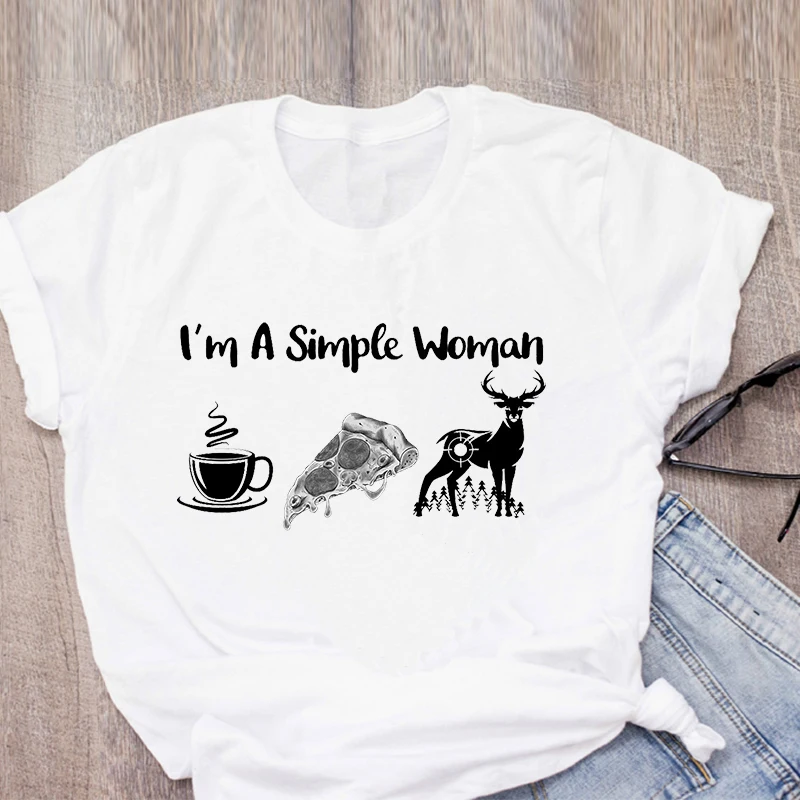 I Am A Simple Woman Graphic Tees Women 90s Tops Aesthetic Harajuku Shirt Casual Short Sleeve Streetwear Summer Women Tops tee
I Am A Simple Woman Graphic Tees Women 90s Tops Aesthetic Harajuku Shirt Casual Short Sleeve Streetwear Summer Women Tops tee