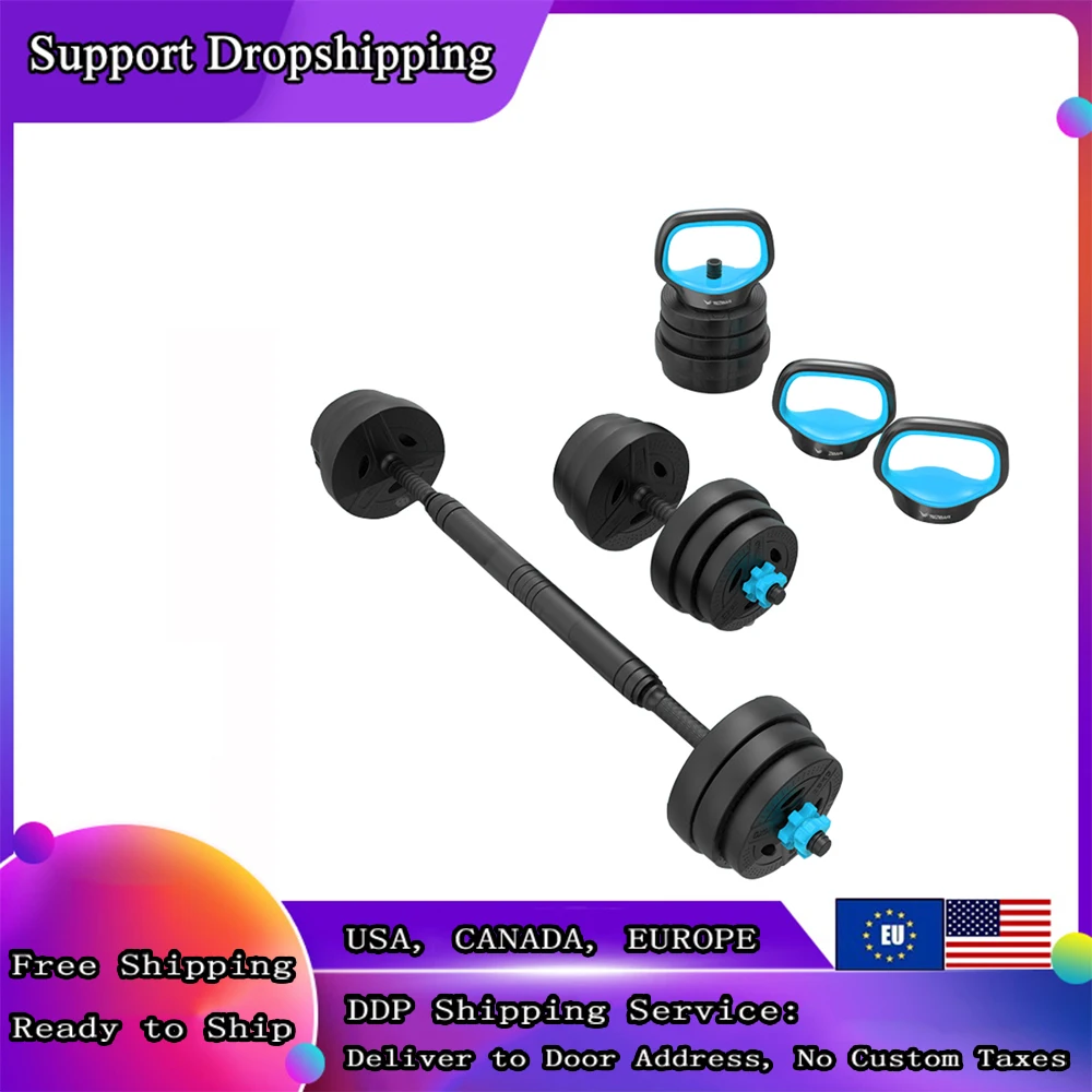 Гантели с резиновым покрытием 10 кг-40 кг, костюм для домашнего фитнеса, Регулируемая штанга для мышц рук, семейный костюм для гантелей 
Гантели с резиновым покрытием 10 кг-40 кг, костюм для домашнего фитнеса, Регулируемая штанга для мышц рук, семейный костюм для гантелей