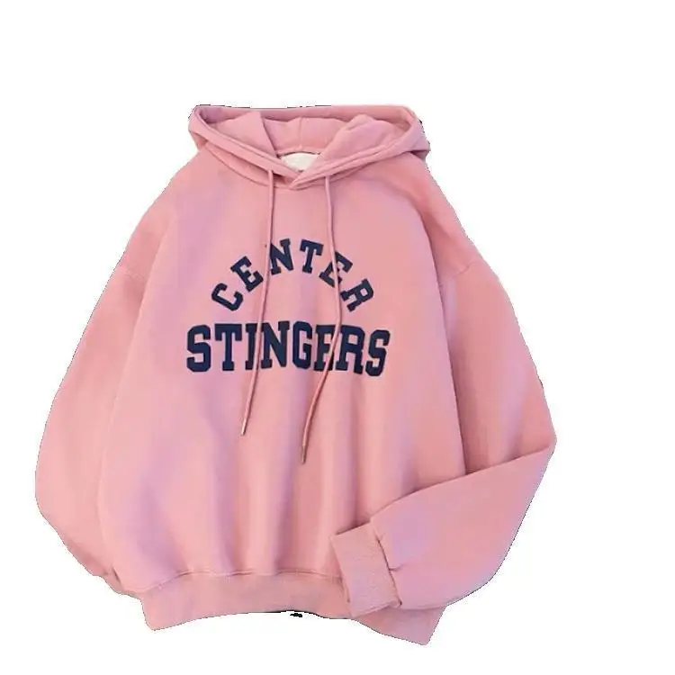 2021 Women Pink Oversize Hoodie Print Harajuku Plus Velvet Sweatshirt Sweet Casual Long Sleeve Pocket Hooded Tops Spring
2021 Women Pink Oversize Hoodie Print Harajuku Plus Velvet Sweatshirt Sweet Casual Long Sleeve Pocket Hooded Tops Spring