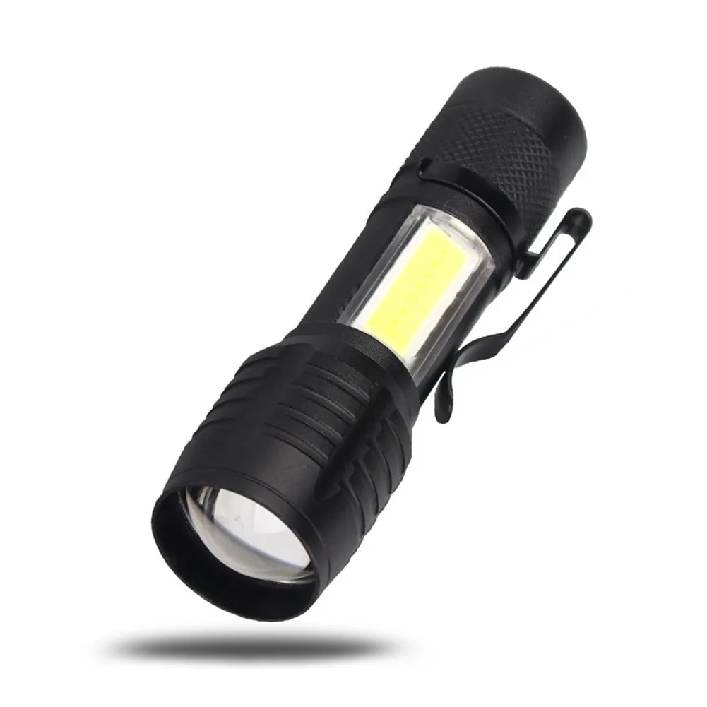 Mini Flashlight LED Bulbs Zoom Waterproof Beads Torch COB 3 Model Lamp USB Rechargeable Aluminum Alloy Flashlight
Mini Flashlight LED Bulbs Zoom Waterproof Beads Torch COB 3 Model Lamp USB Rechargeable Aluminum Alloy Flashlight