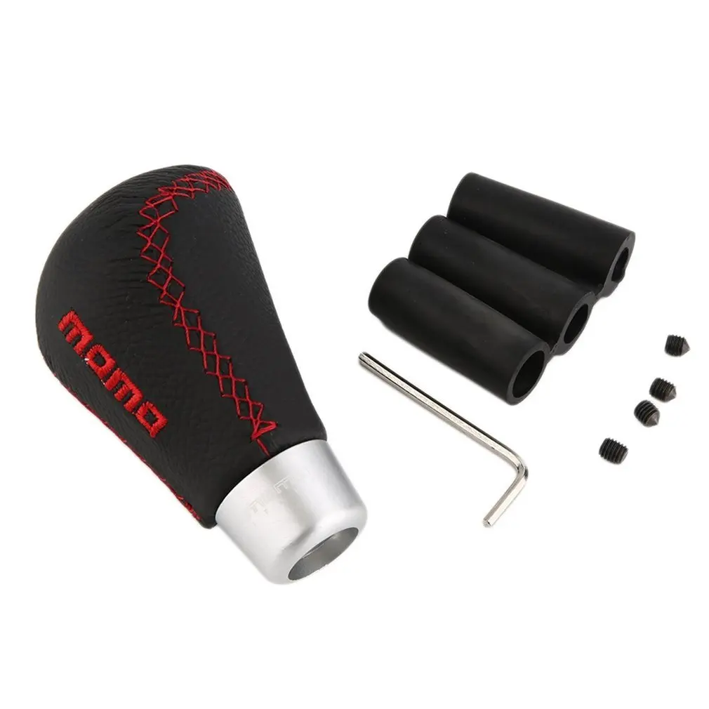 Universal Black PVC Leather With Red Stitched Automatic Drive Car Gear Shift Leather Knob Upgrade Your Driving Feeling Hot
Universal Black PVC Leather With Red Stitched Automatic Drive Car Gear Shift Leather Knob Upgrade Your Driving Feeling Hot