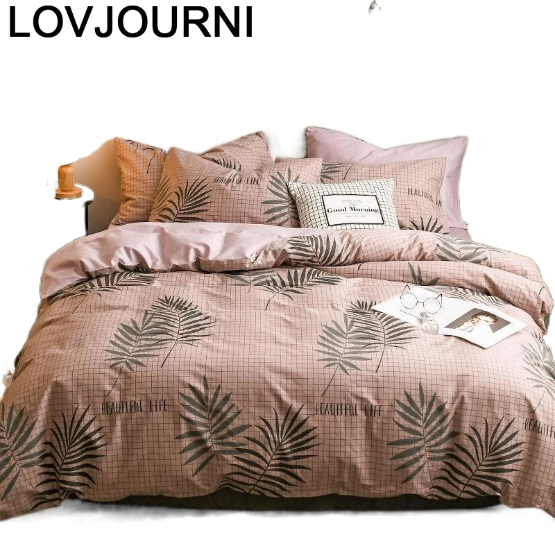 Индивидуальные Infantil Parrure Edredon Matrimonio Parure белья Ropa De Cama постельное белье из хлопка