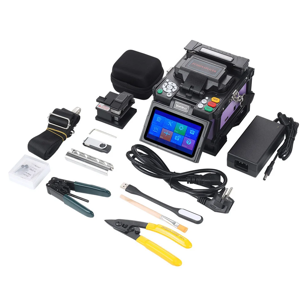 Good price waterproof used splicing machine unbreakable core to core splicer optical fiber fusion
Good price waterproof used splicing machine unbreakable core to core splicer optical fiber fusion