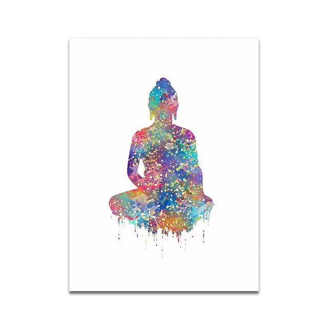 Abstract Watercolor Buddhism Islamic Posters Wall Art Canvas Painting Buddha Statue Lotus Zen Mural Living Room Decor Painting
Abstract Watercolor Buddhism Islamic Posters Wall Art Canvas Painting Buddha Statue Lotus Zen Mural Living Room Decor Painting