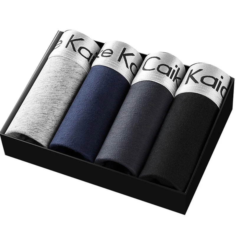 4Pcs / Boxer Underwear Men's Cotton Sexy Solid Color Elastic Underwear Antibacterial Youth Fashion Breathable Flat Shorts
4Pcs / Boxer Underwear Men's Cotton Sexy Solid Color Elastic Underwear Antibacterial Youth Fashion Breathable Flat Shorts