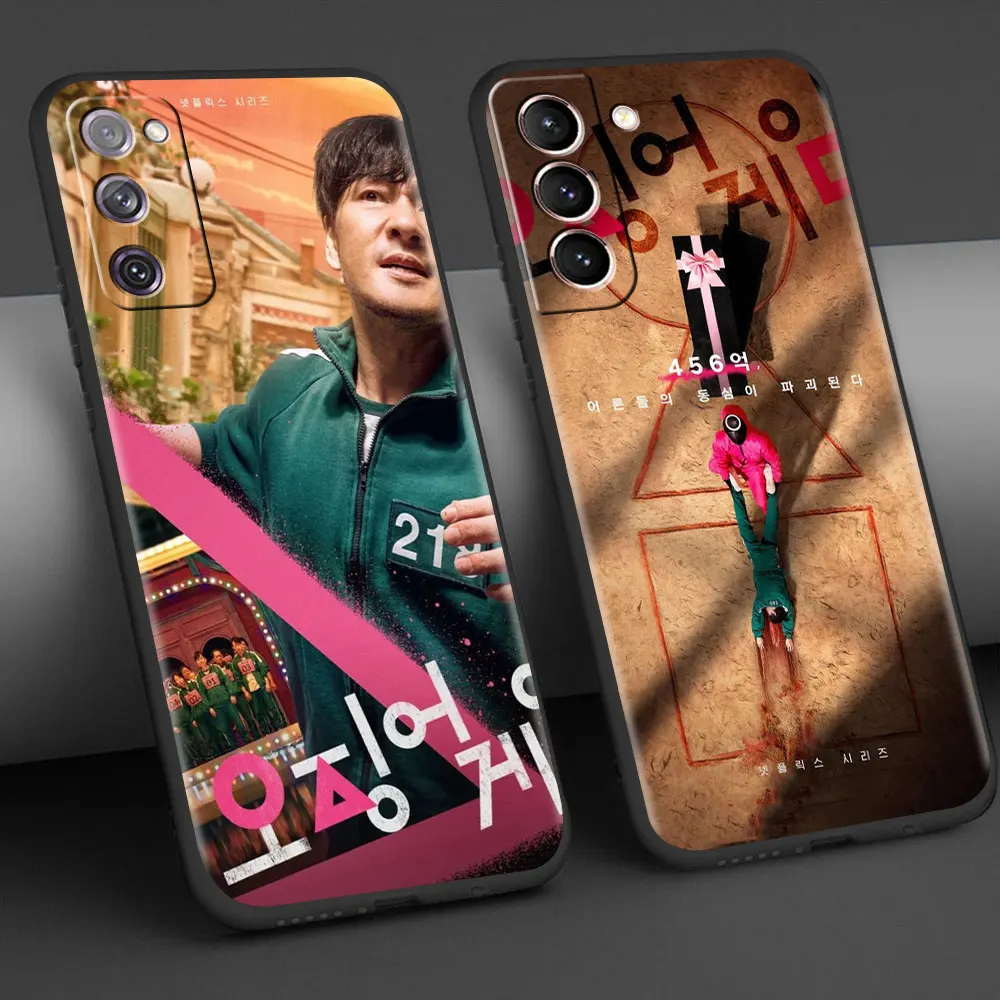 Squid Game Soft Case For Samsung Galaxy S20 FE S21 Ultra S9 S10 Plus S10e S8 S7 A51 A71 Black Matte Phone Cover
Squid Game Soft Case For Samsung Galaxy S20 FE S21 Ultra S9 S10 Plus S10e S8 S7 A51 A71 Black Matte Phone Cover