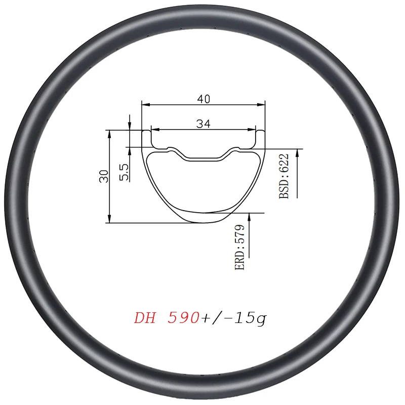 29er MTB DH 40mm Wide Carbon Rim Disc Clincher Tubeless TAPELESS 30mm Deep 28H 32H 36H 29 DOWNHILL Mountain Bicycle Carbon Wheel
29er MTB DH 40mm Wide Carbon Rim Disc Clincher Tubeless TAPELESS 30mm Deep 28H 32H 36H 29 DOWNHILL Mountain Bicycle Carbon Wheel