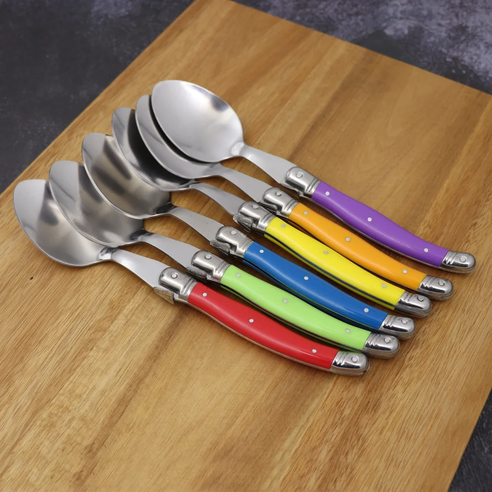 Jaswehome 6pcs 22cm Laguiole Stainless Steel Big Spoon Set Restaurant Bar Scoop Dinnerware Sets Soup Dessert Spoon
Jaswehome 6pcs 22cm Laguiole Stainless Steel Big Spoon Set Restaurant Bar Scoop Dinnerware Sets Soup Dessert Spoon