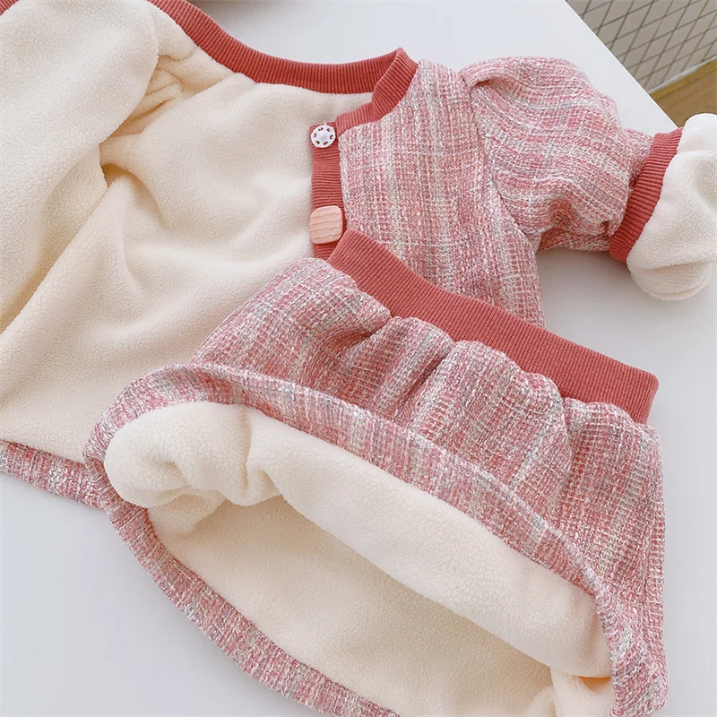 Girls Suit Coat+Skirts Cotton 2Pcs/Sets 2021 Bow Warm Winter Autumn Thicken Teenager Warm Kid Outdoor Children Clothing
Girls Suit Coat+Skirts Cotton 2Pcs/Sets 2021 Bow Warm Winter Autumn Thicken Teenager Warm Kid Outdoor Children Clothing