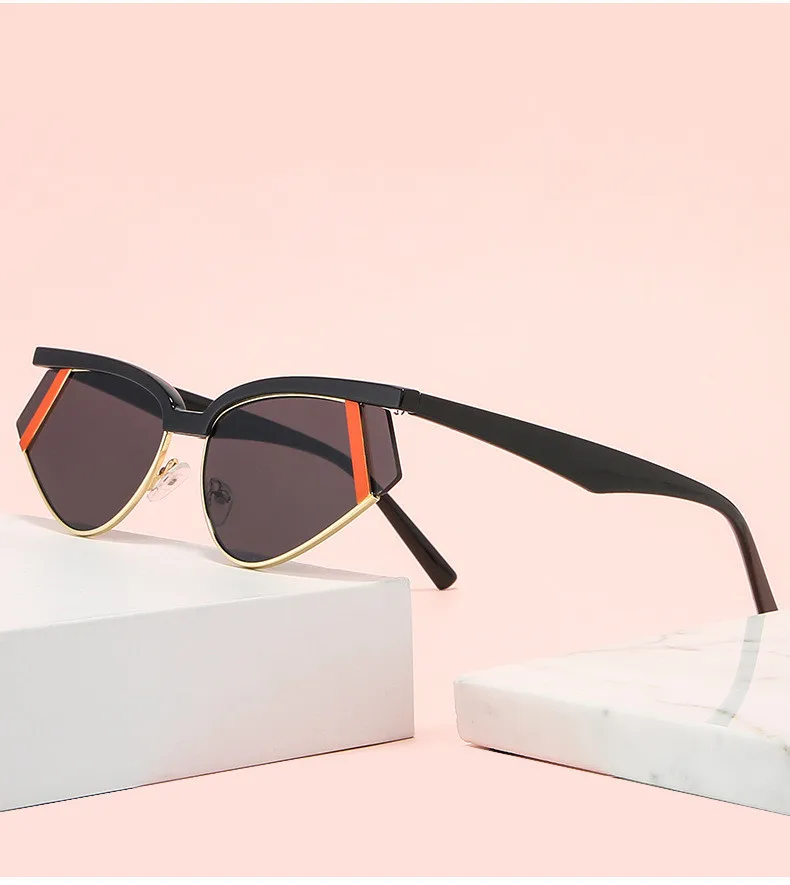 Fashion Polygonal Female Sunglasses Retro Street Shooting Ins Wind Multicolor Glasses Gafas De Sol Mujer
Fashion Polygonal Female Sunglasses Retro Street Shooting Ins Wind Multicolor Glasses Gafas De Sol Mujer
