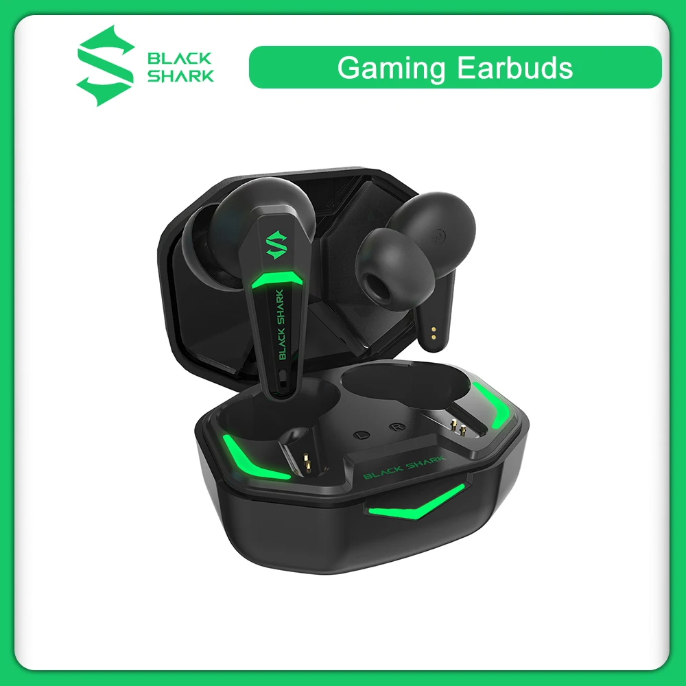 Black Shark Lucifer T1 TWS Bluetooth Earphons Wireless Bluetooth 5.2Earbuds Game and Music Dual Mode 10mm Speaker Gaming Headset 
Black Shark Lucifer T1 TWS Bluetooth Earphons Wireless Bluetooth 5.2Earbuds Game and Music Dual Mode 10mm Speaker Gaming Headset