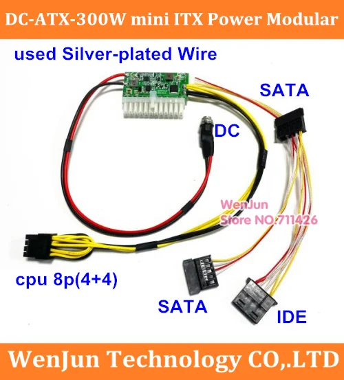 DB9325A-DC / 6pin male input 12V 300W high power pico DC-ATX 24Pin mini ITX PSU pico for PC computer network serve
DB9325A-DC / 6pin male input 12V 300W high power pico DC-ATX 24Pin mini ITX PSU pico for PC computer network serve