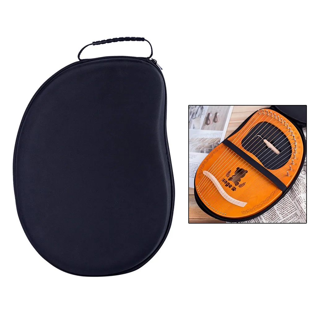 1pc Lyre Harp Bag EVA Waterproof Padded Storage16 19 Notes Strings Thumb Piano Harp Handbags Dustproof Case Instrument Accessory
1pc Lyre Harp Bag EVA Waterproof Padded Storage16 19 Notes Strings Thumb Piano Harp Handbags Dustproof Case Instrument Accessory