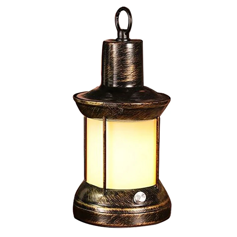 Rechargeable Vintage Outdoor Camping Lamp with Constantly Bright & Flame & Breathing Mode Rotary Switch Dimmable Lantern
Rechargeable Vintage Outdoor Camping Lamp with Constantly Bright & Flame & Breathing Mode Rotary Switch Dimmable Lantern