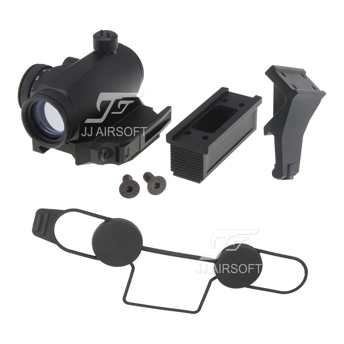 JJ Airsoft 1x24 красная точка с 45-градусным стандартом, стиль Bobro QD, низкое крепление и стойка (черный)
JJ Airsoft 1x24 красная точка с 45-градусным стандартом, стиль Bobro QD, низкое крепление и стойка (черный)