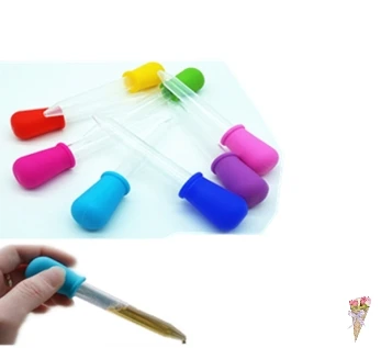 5ml Clear Silicone Plastic Baby Medicine Dropper Spoon Pipette Liquid Food Dropper Burette 12cm*2cm Color Randomly
5ml Clear Silicone Plastic Baby Medicine Dropper Spoon Pipette Liquid Food Dropper Burette 12cm*2cm Color Randomly