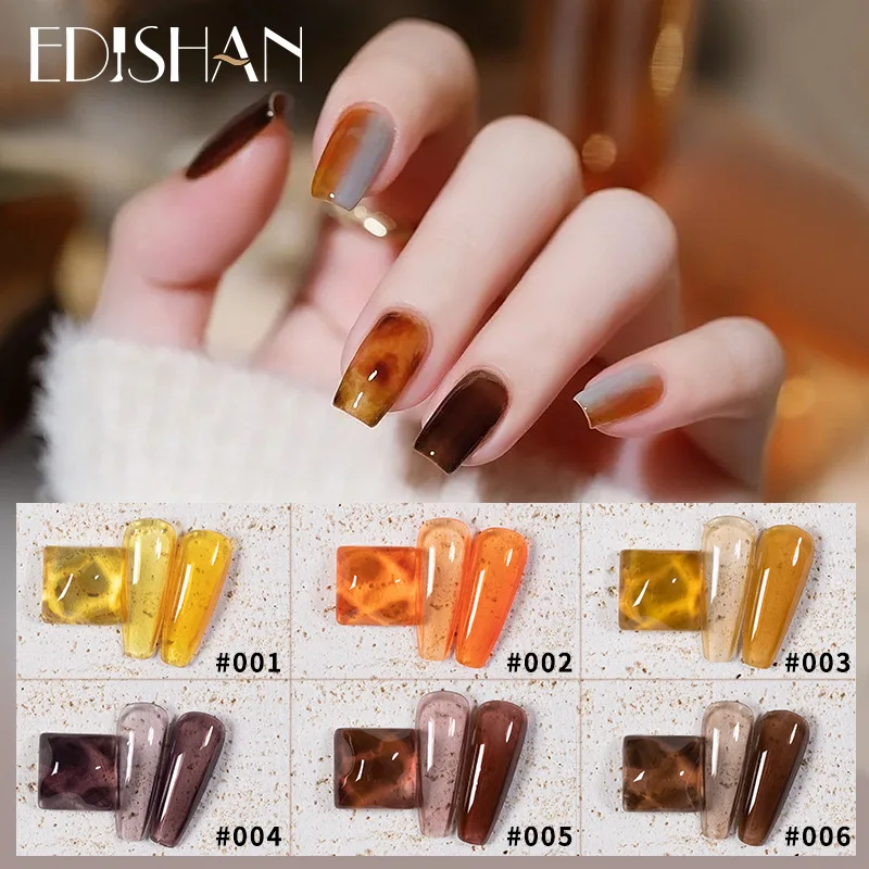 Gel Nail Polish Semi Permanent Varnish Lot Ice Effect Nails Glazed Ice Transparent Tortoiseshell Glue Amber LED Lamp Nail Art
Gel Nail Polish Semi Permanent Varnish Lot Ice Effect Nails Glazed Ice Transparent Tortoiseshell Glue Amber LED Lamp Nail Art