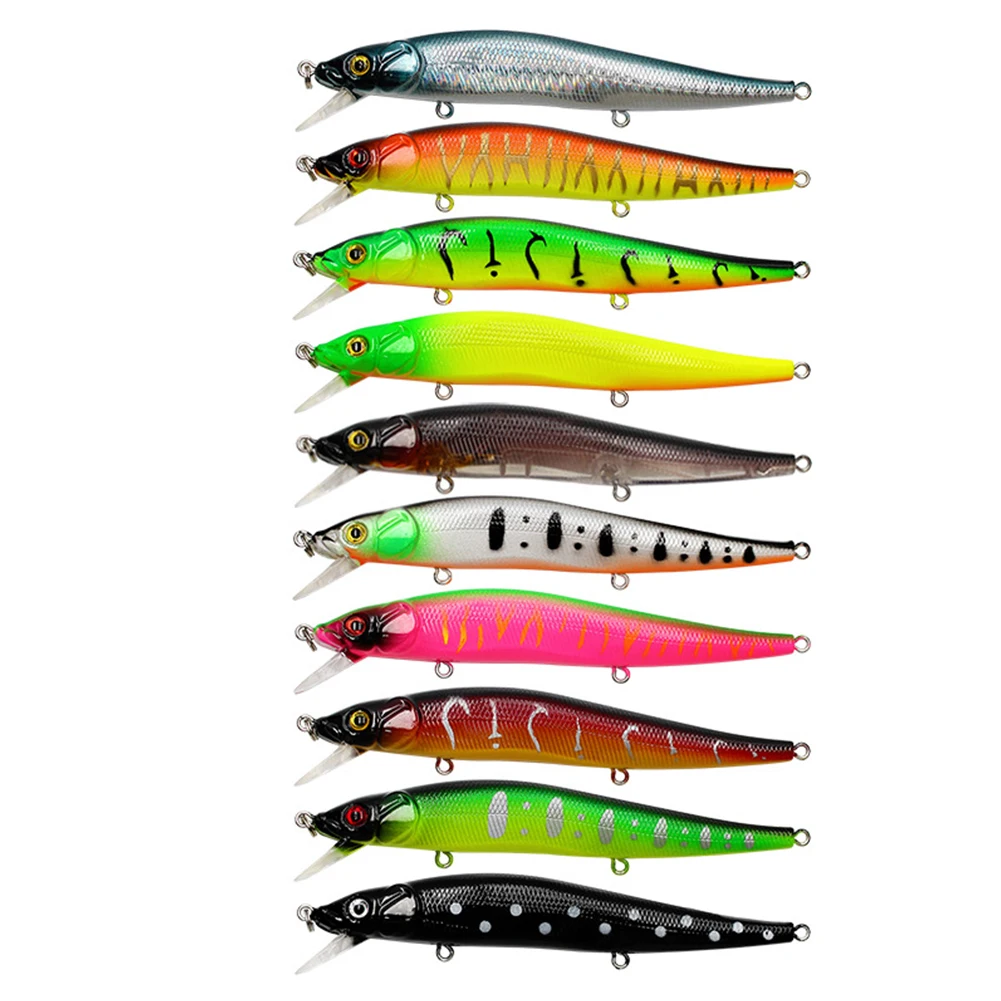 Minnow Fishing Lure 115mm 14g Mini Artificial Hard Bait Sinking Crankbait Wobblers Carp Perch Trout Fishing Tackle Accessories
Minnow Fishing Lure 115mm 14g Mini Artificial Hard Bait Sinking Crankbait Wobblers Carp Perch Trout Fishing Tackle Accessories