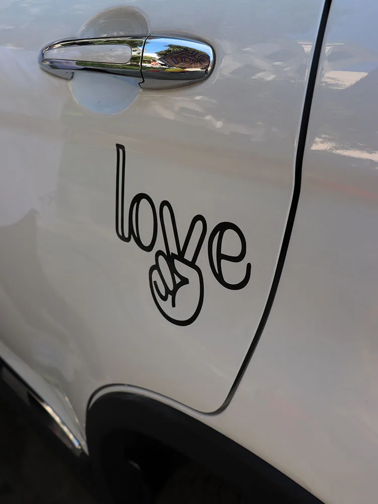 ZTTZDY 18CM*15.3CM Interesting Love Gesture Car-styling Vinyl Decoration Car Sticker ZJ2-0224
ZTTZDY 18CM*15.3CM Interesting Love Gesture Car-styling Vinyl Decoration Car Sticker ZJ2-0224