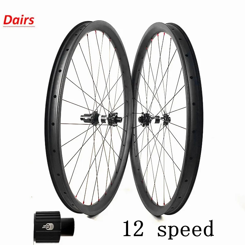 

27.5er carbon mtb disc wheels 30x35mm Asymmetry 1420 spokes DT350 110x15 148x12 wheelset 12 speed tubeless bicycle disc wheels