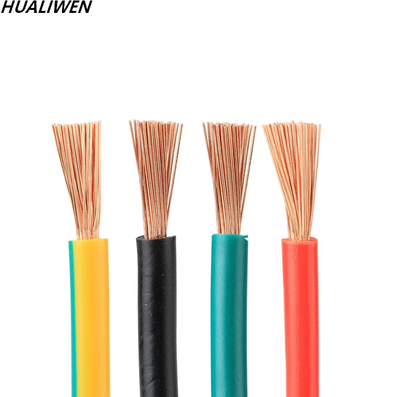 5M Pure Copper Core Electronic Flexible Wire RV Wire 0.5 0.75 1.0 1.5 2.5 Square Wire
5M Pure Copper Core Electronic Flexible Wire RV Wire 0.5 0.75 1.0 1.5 2.5 Square Wire