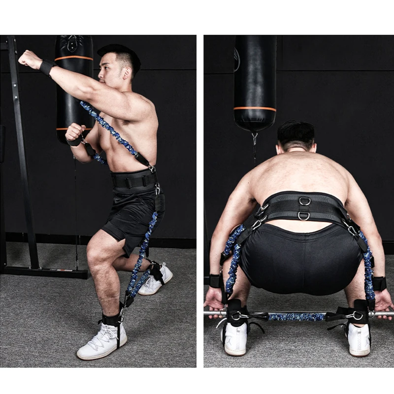 MMA Boxing Training Resistance Band Set Fitness Body Leg Arm Speed Power Strength Weightlifting Gym System Workout Equipment
MMA Boxing Training Resistance Band Set Fitness Body Leg Arm Speed Power Strength Weightlifting Gym System Workout Equipment