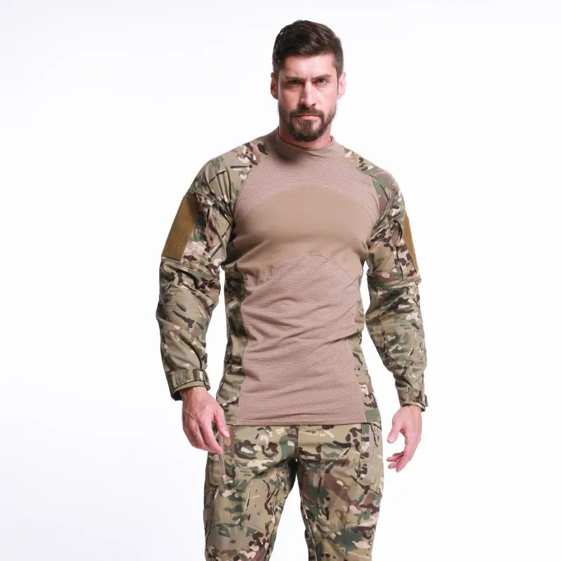 MORUANCLE Man Summer Tactical Combat T Shirt Military Breathable Airsoft Long Sleece Tees Outdoor Hunting Hikking Climbing Tops
MORUANCLE Man Summer Tactical Combat T Shirt Military Breathable Airsoft Long Sleece Tees Outdoor Hunting Hikking Climbing Tops