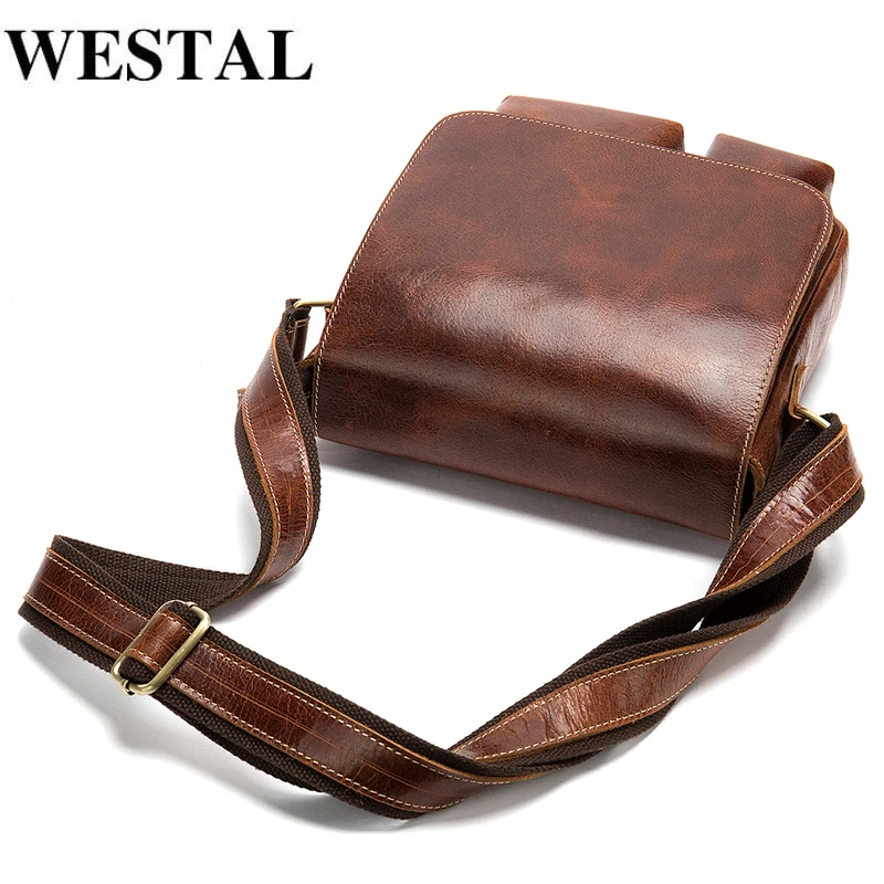 Сумка на плечо WESTAL мужская из натуральной кожи, саквояж на молнии, сумочка-мессенджер в винтажном стиле
Сумка на плечо WESTAL мужская из натуральной кожи, саквояж на молнии, сумочка-мессенджер в винтажном стиле